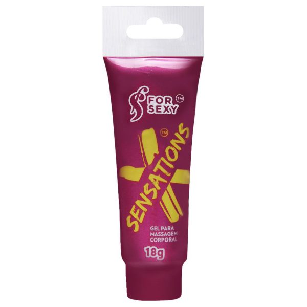 X Sensations Gel Excitante 10 Sensações 18G - For Sexy