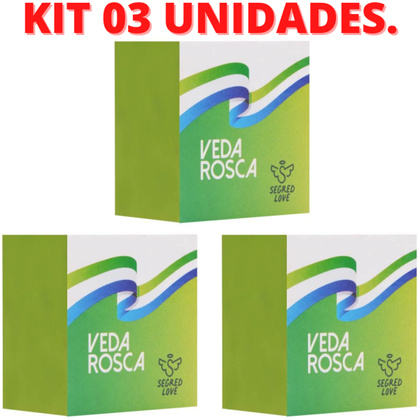 KIT 03 Pomadas Com sensação de aquecimento Veda Rosca 3G - Image 2