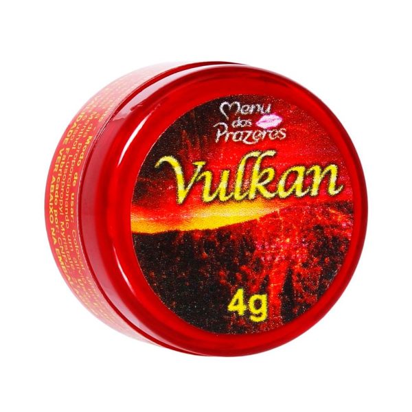Creme Excitante Esquenta Esfria Vulkan 4G Menu Dos Prazeres