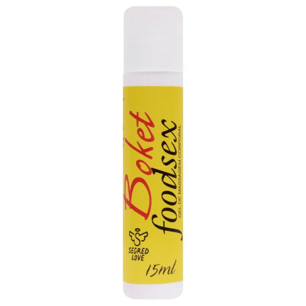 Gel de Massagem e Sexo Oral Boket Foodsex 15Ml Segred Love - Image 4