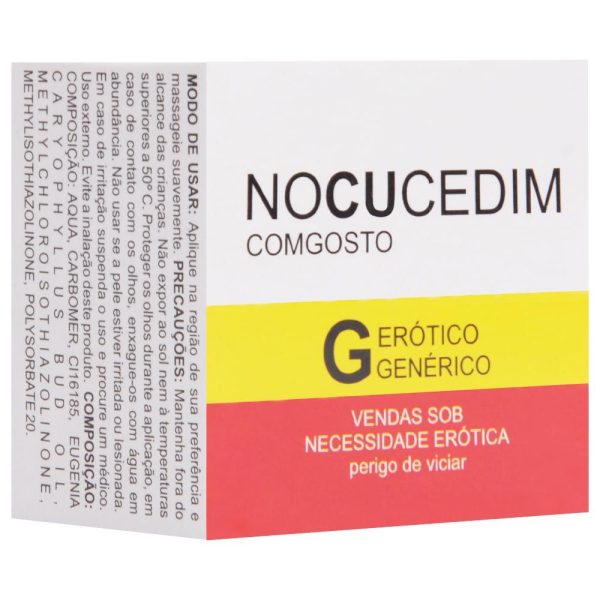 Pomada Nocucedim Comgosto sensação de aquecimento 3G Segred Love - Image 4