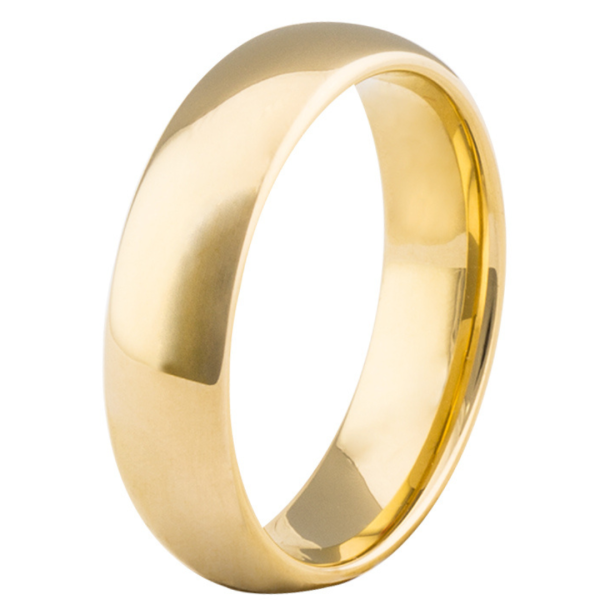 Anel Peniano em aço Dourado 4,0 cm Diâmetro - Tamanho P - Image 8