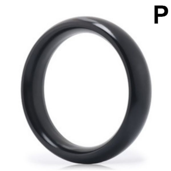 Anel Peniano em aço 4,0 cm Diâmetro - Tamanho P - Preto