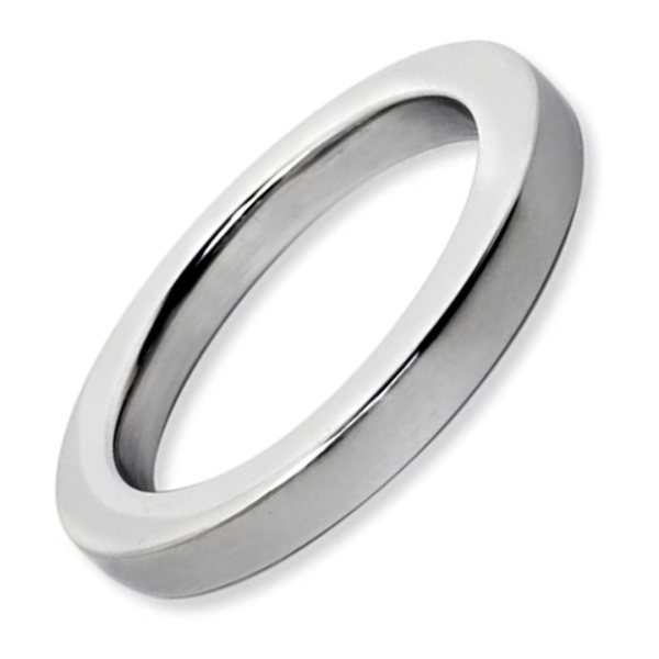Anel Peniano Argola 4,5 Cm Em Metal Com Bordas Retas - Image 2