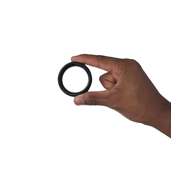 Anel Peniano em aço na cor Preta 5,0 cm Diâmetro - Tamanho G - Image 7