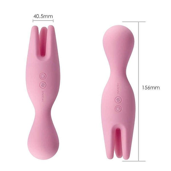 Estimulador Duplo com 3 Tentáculos Massageadores - SVAKOM NYMPH - Image 4