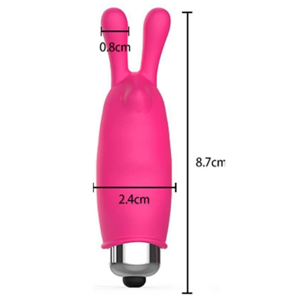Vibrador Capsula Orelinhas Em Silicone Massageador Funny Sextoys - Image 2