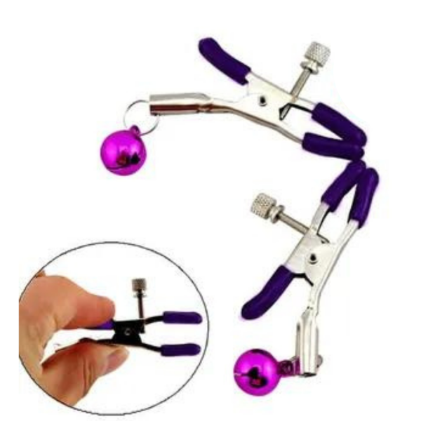 Kit - Rabo de Coelho com Tiara de Orelhas - Grampos para os seios em Metal e Gargantilha - Image 4