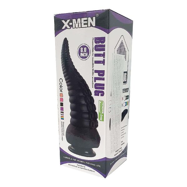 Dildo Em Forma de tentáculo Colorido Com Ventosa 23x8CM - Image 3