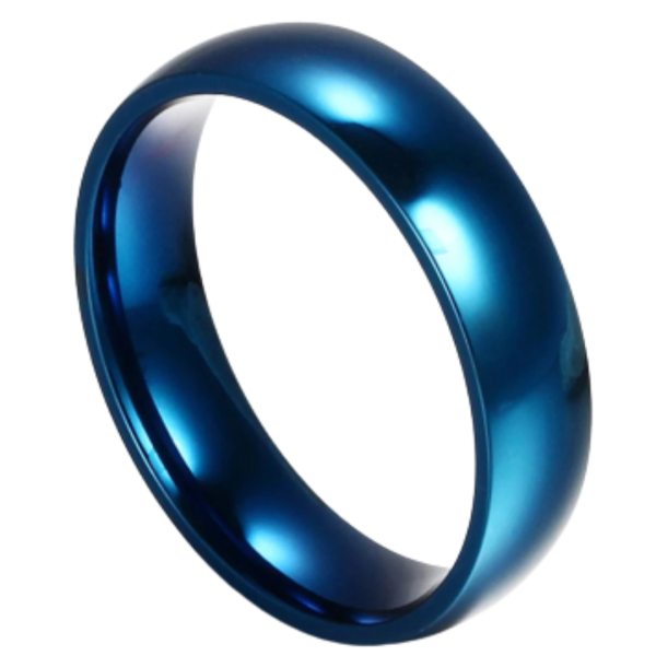 Anel Peniano em aço 5,0 cm Diâmetro - Tamanho G - AZUL - Image 8