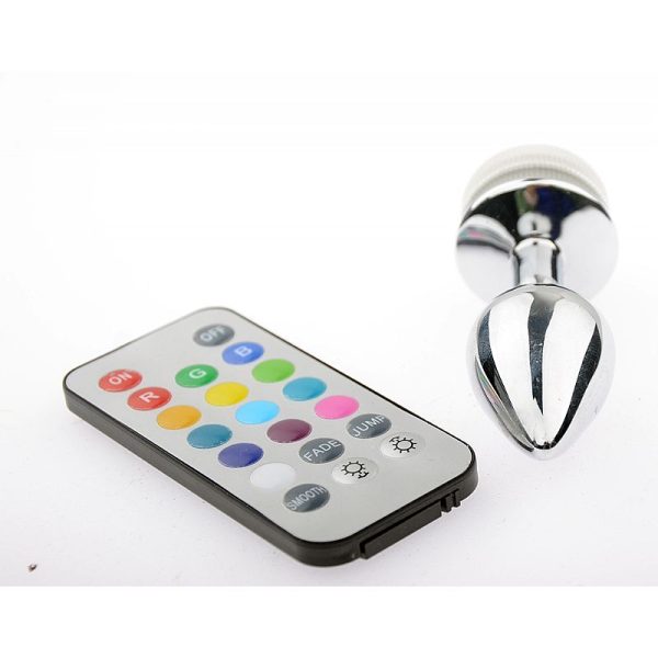 Plug de LED 13 Cores com Controle 9x3,2 - Tamanho P - Image 6