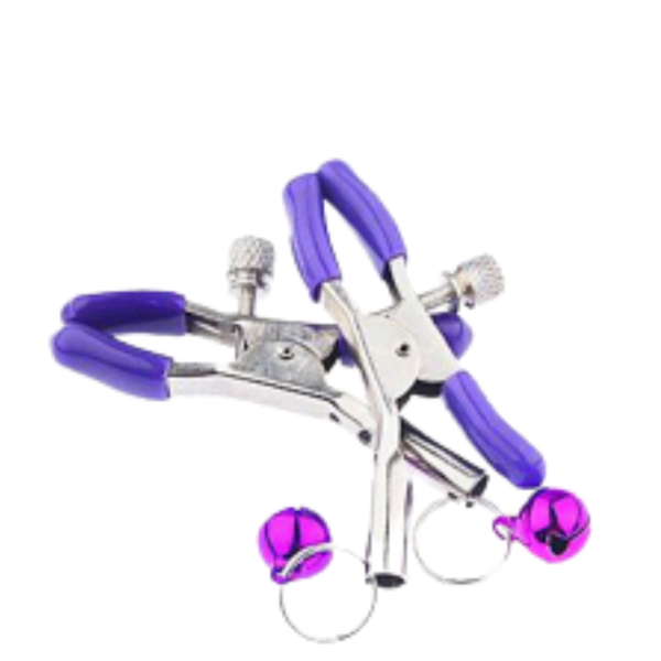 Kit - Rabo de Coelho com Tiara de Orelhas - Grampos para os seios em Metal e Gargantilha - Image 5