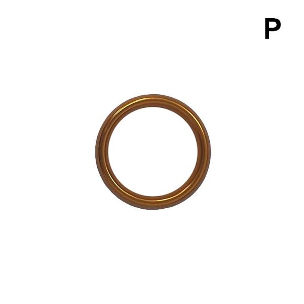 Anel Peniano em aço Dourado 4,0 cm Diâmetro - Tamanho P - Image 5