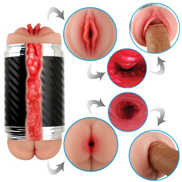 Lanterna Masturbador Vagina e Anûs - Super Forte - Image 2