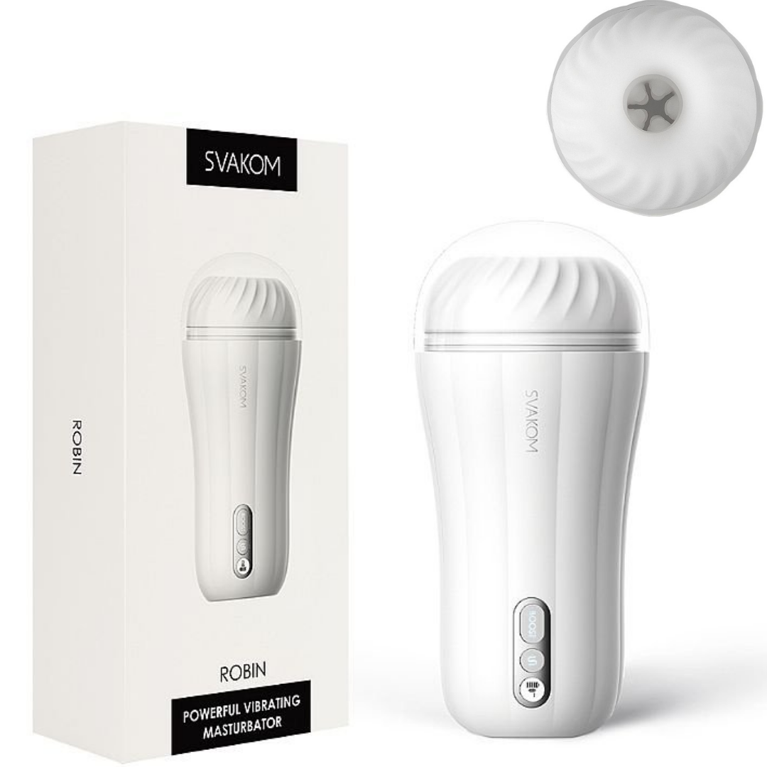 Masturbador Lanterna com Visor de LED - Robin - Svakom