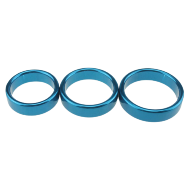 Anel Peniano em aço 5,0 cm Diâmetro - Tamanho G - AZUL - Image 6