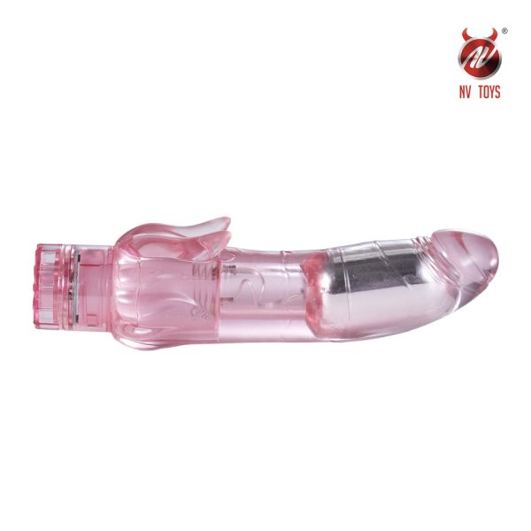 Vibrador com Glande Definida e Estimulador de Clitóris - Image 6