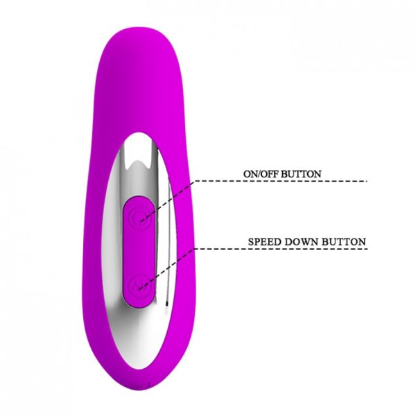Vibrador Clitoriano penetrável recarregável 12 vibrações - Image 3