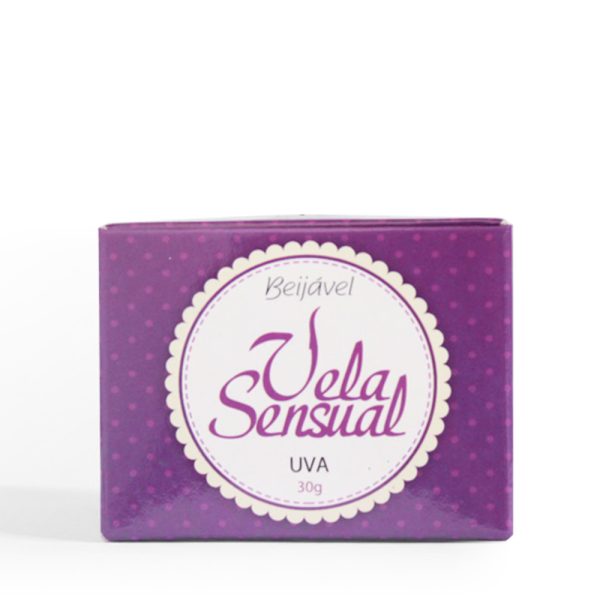 Vela Beijável Para Massagem Sensual no sabor de Uva - Image 7
