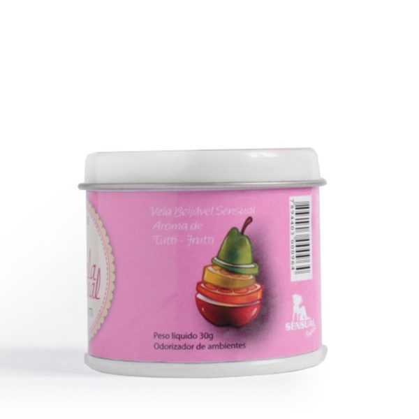 Vela Beijável Para Massagem Sensual no sabor de Tutti-Fritti - Image 3