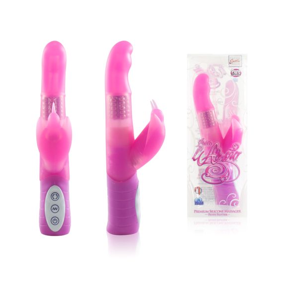 Vibrador Pink Com Estimulador Rabbit 21x2,5cm - Petit Lamour - Image 5