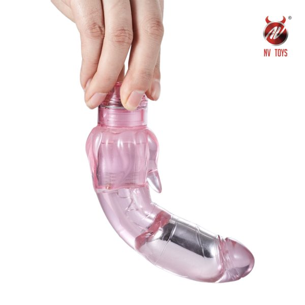 Vibrador com Glande Definida e Estimulador de Clitóris - Image 5