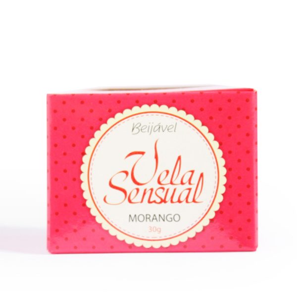 Vela Beijável Para Massagem Sensual no sabor de Morango - Image 2