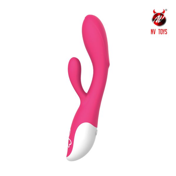 Vibrador com estimulador de Clitoriano Duplo Recarregável - Image 6