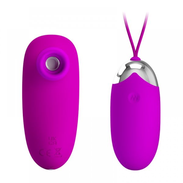 Vibrador Bullet Controlado por Sugador de Clitóris 2 em 1 - Image 4