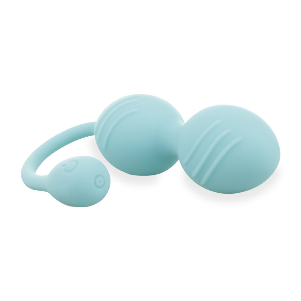 Bolinha de Pompoarismo Macia Com Vibrador 10 Velocidade 12cm - Imagem 2