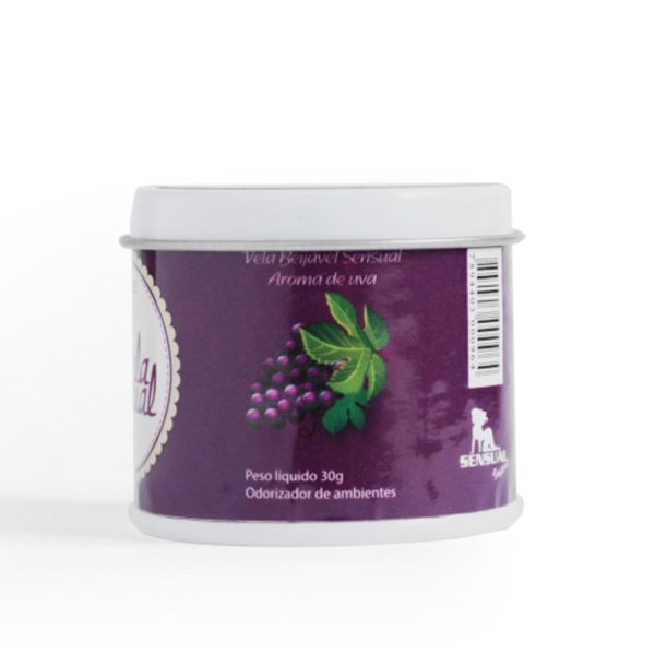 Vela Beijável Para Massagem Sensual no sabor de Uva - Image 6