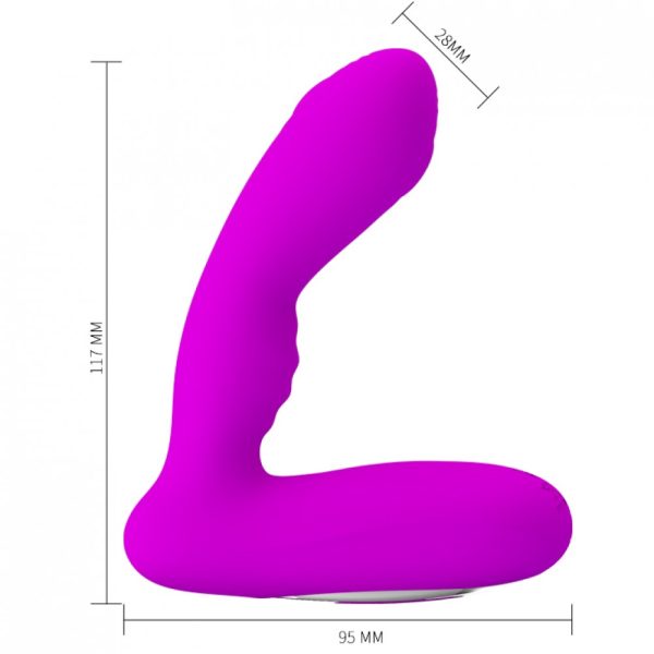 Vibrador Clitoriano penetrável recarregável 12 vibrações - Image 4