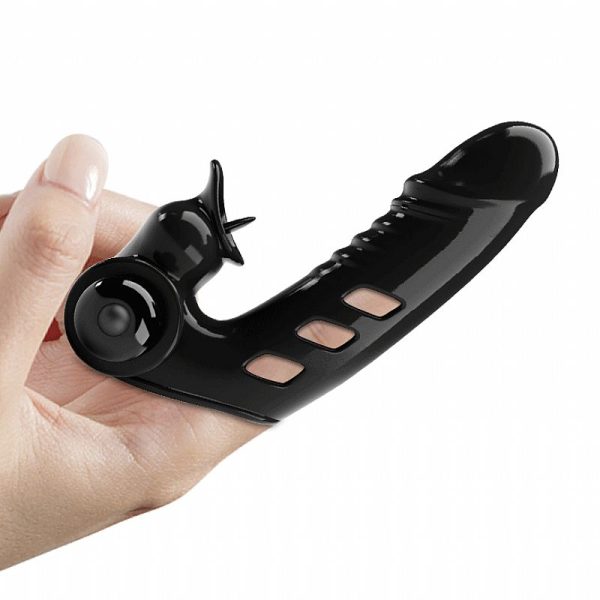 Dedeira Com Vibrador Em Silicone 10 Vibrações Carbin - Pretty Love - Image 7