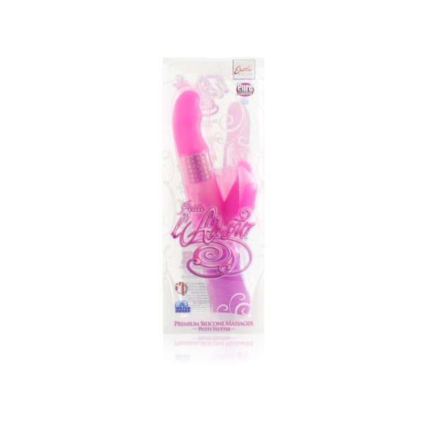 Vibrador Pink Com Estimulador Rabbit 21x2,5cm - Petit Lamour - Image 7
