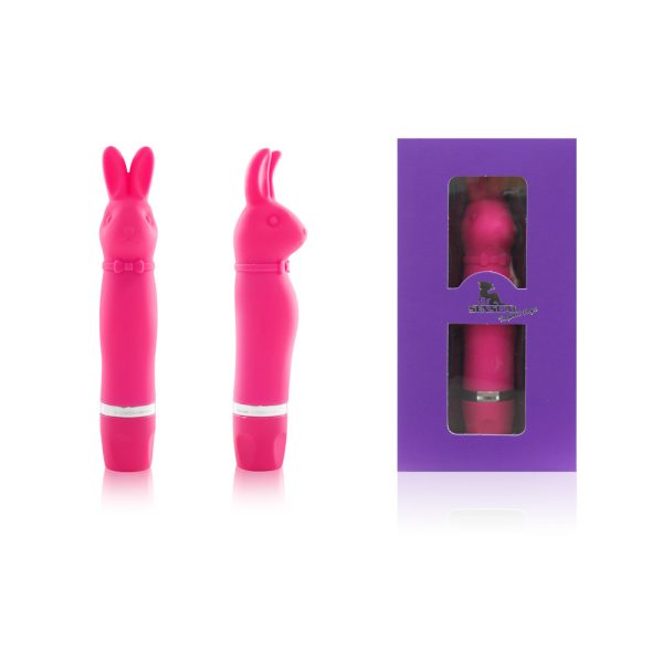 Vibrador Rabbit Massageador Coelhinho 07 vibração - 15x3,5cm