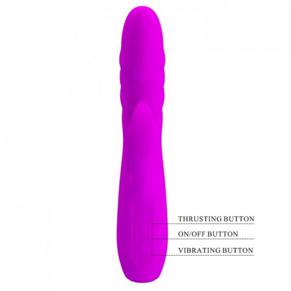 Vibrador de Ponto G e Clitóris USB - Melanie - Pretty Love - Image 6