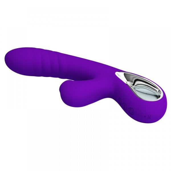 Vibrador Ponto G Com Sugador de Clitoris Jersey Pretty love - Image 7