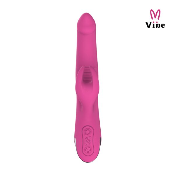 Vibrador Rotativo Com Estimulador Clitoriano Recarregável - Image 4