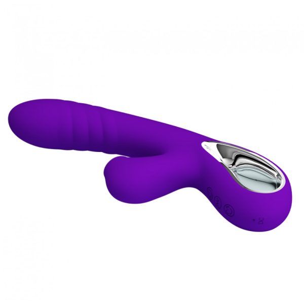 Vibrador Ponto G Com Sugador de Clitoris Jersey Pretty love - Image 6