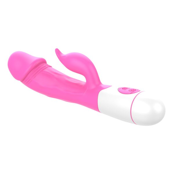 Vibrador Recarregável com Estimulador de Clitóris com 10 Vibrações - Image 5