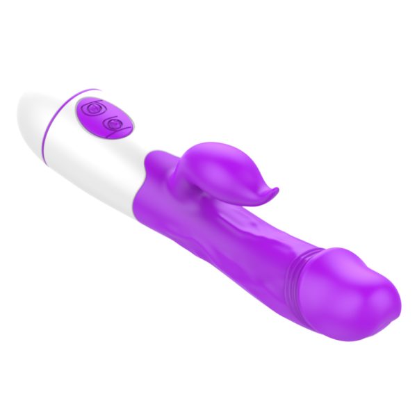 Vibrador Recarregável com Estimulador de Clitóris com 10 Vibrações - Image 4