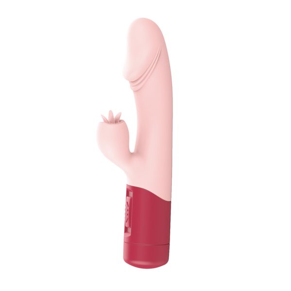 Vibrador com Estimulador de Clitóris em Silicone 2 Vibração - Image 3