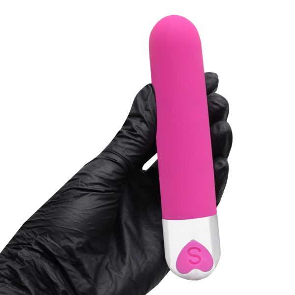 Vibrador Personal Liso USB Com 12 Modos de Vibração 13x2,5CM - Image 2