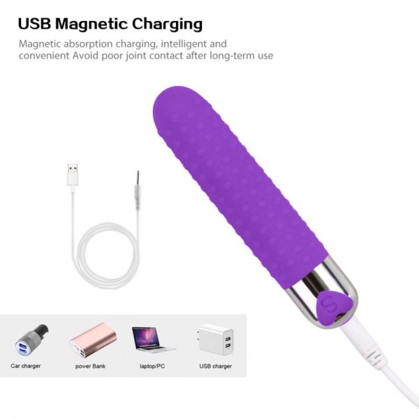 Vibrador Personal Recarregável Possui 12 Modos de Vibrações - Image 4