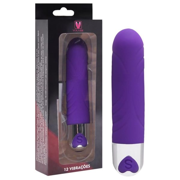 Vibrador Personal Recarregável Com 12 Velocidades 13x2,5CM - Image 6