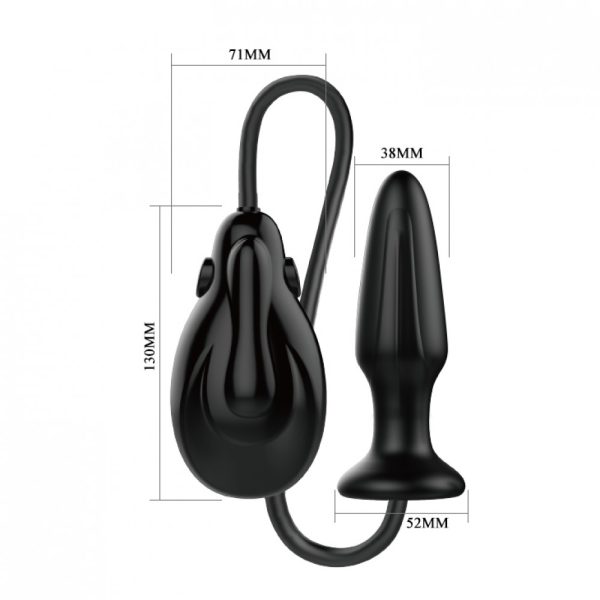 Plug Anal Inflável com Vibração - Mr Play I - Pretty Love - Image 3