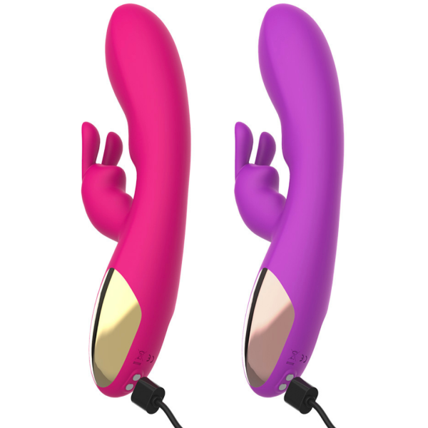Vibrador Ponto G com Estimulador Coelhinho Recarregável - Image 2