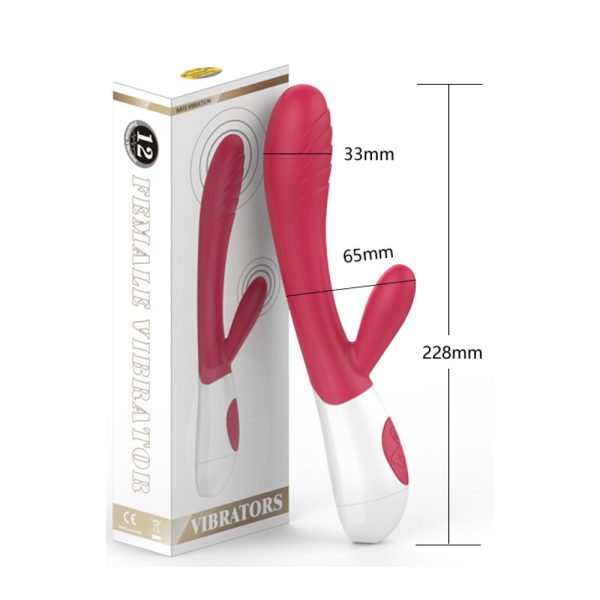 Vibrador Feminino Estimulador de Ponto G e Clitóris - USB - Image 3