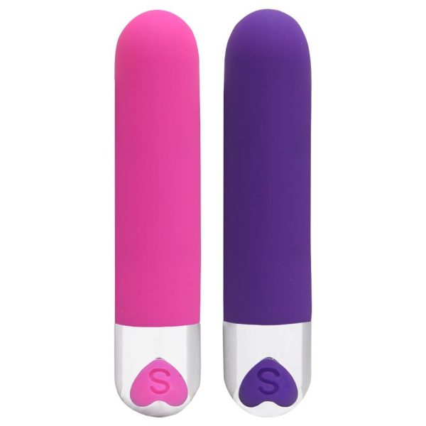 Vibrador Personal Liso USB Com 12 Modos de Vibração 13x2,5CM - Image 5