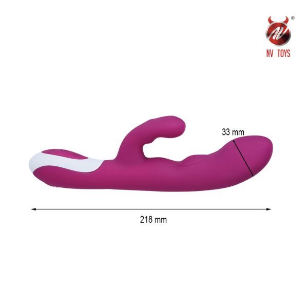 Vibrador com Estimulo de Ponto G e Clitóris Recarregável - Image 2